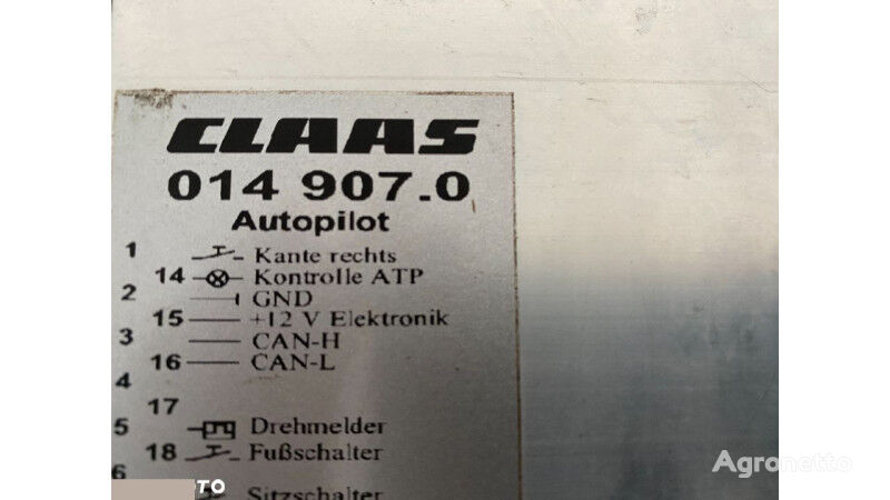 hệ thống điều hướng Claas AutoPilot Moduł 014 907.0 dành cho máy kéo bánh lốp