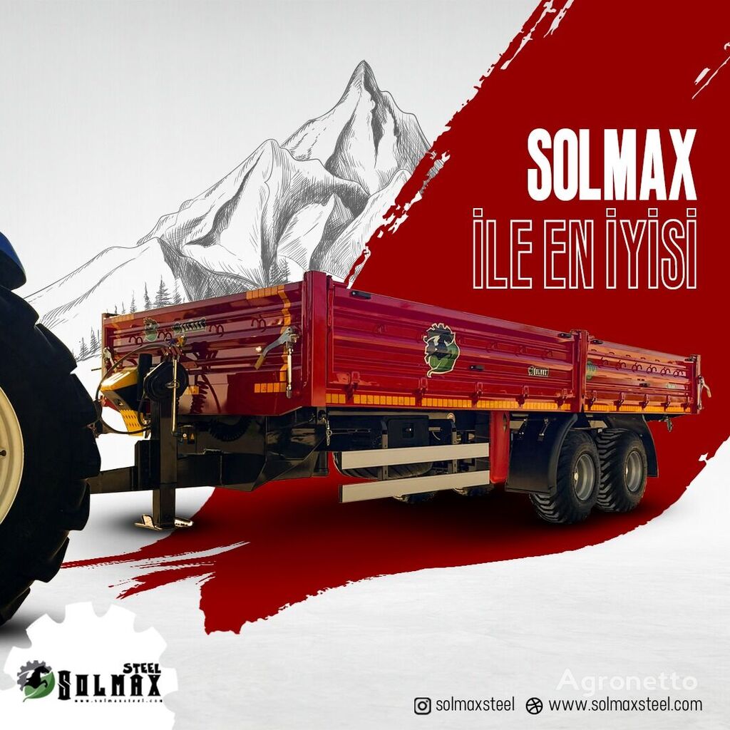 rơ moóc máy kéo Solmax Steel EVO 10/2-3 mới