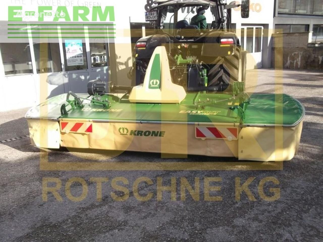máy cắt cỏ mâm xoay Krone easy cut f 400 cv fold
